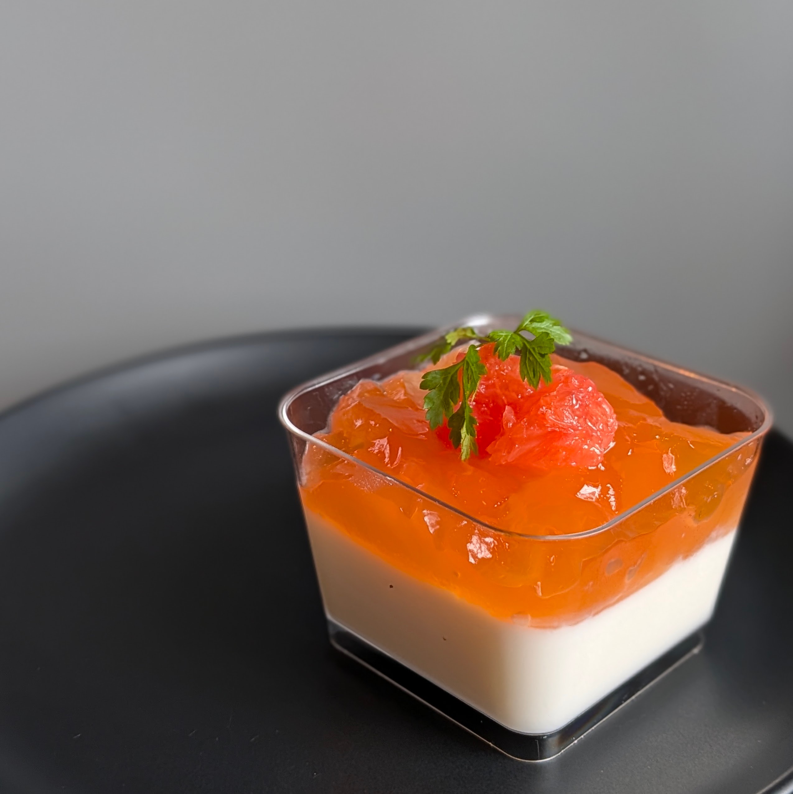 季節の杏仁豆腐